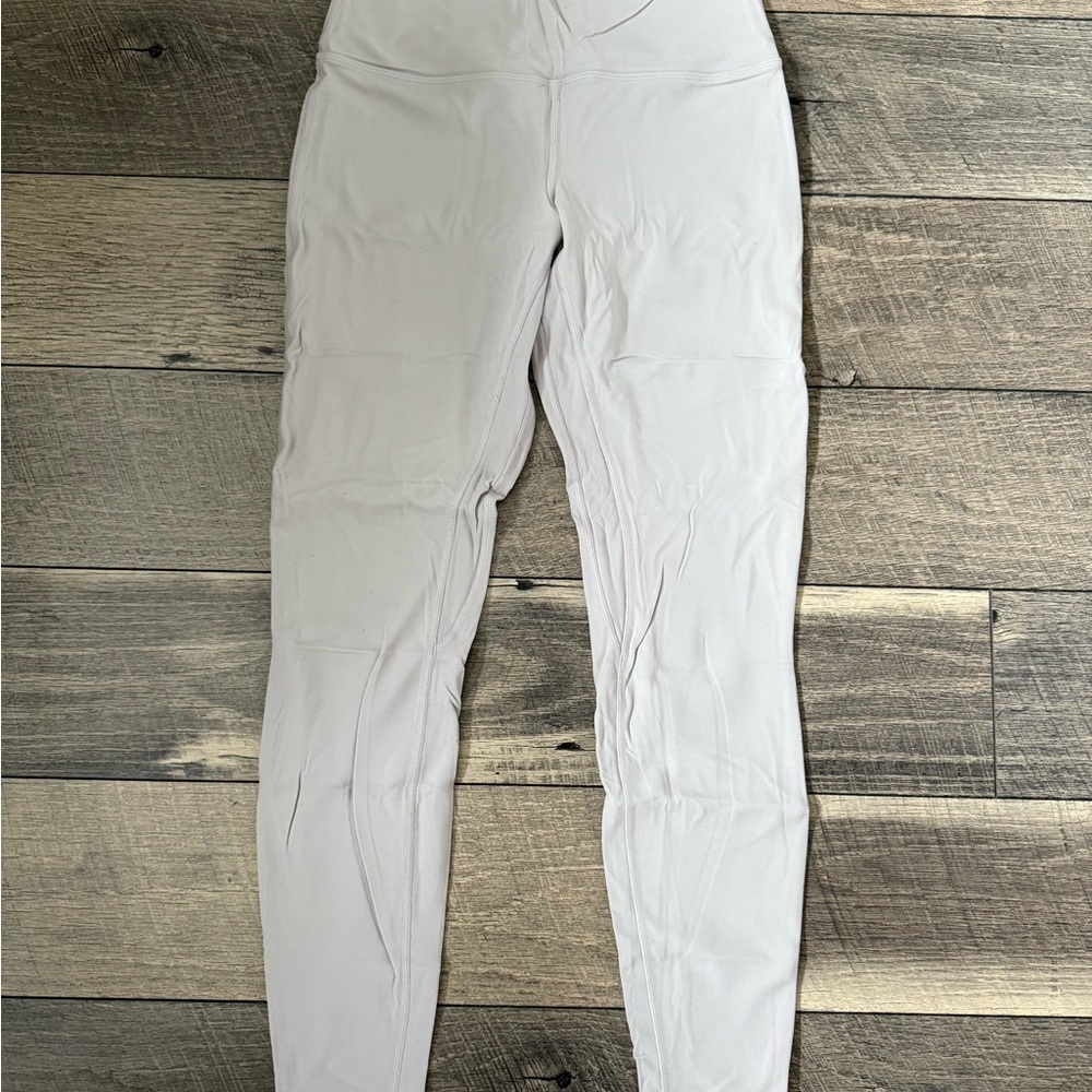 lululemon athletica Light Gray Leggings